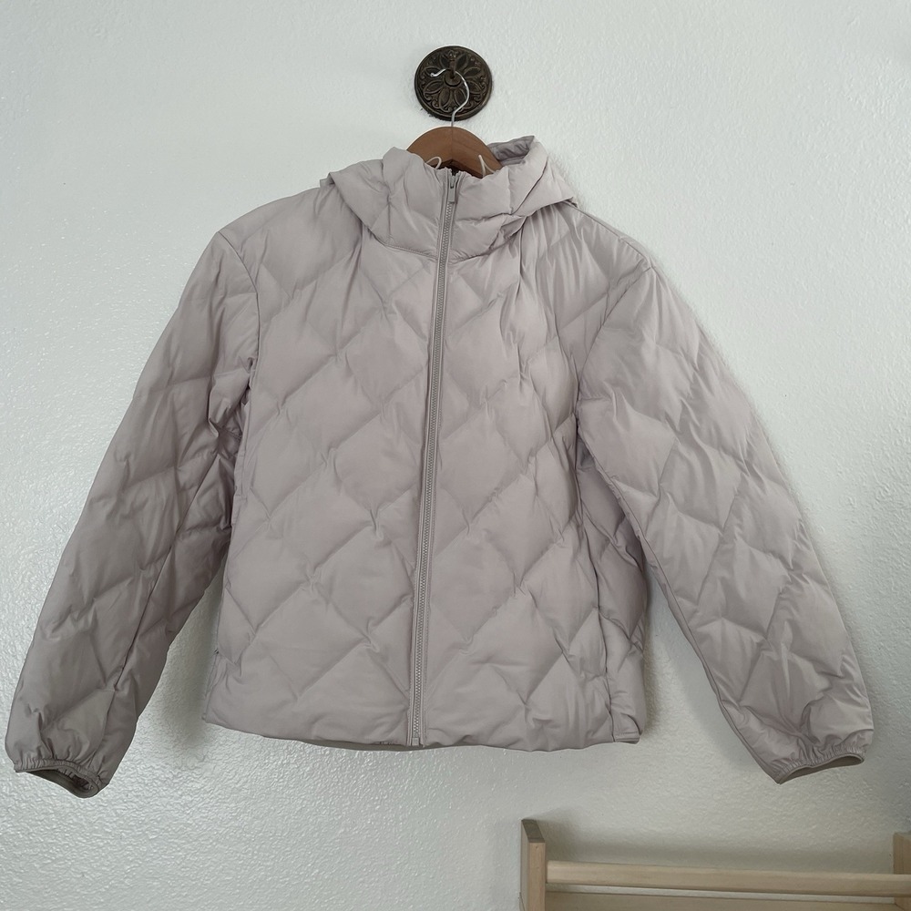 UNIQLO Pufftech Quilted Parka S Water-Repellent Hooded Women